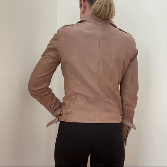 Amaryllis Women's Lambskin Leather Jacket - Picture 5 of 10